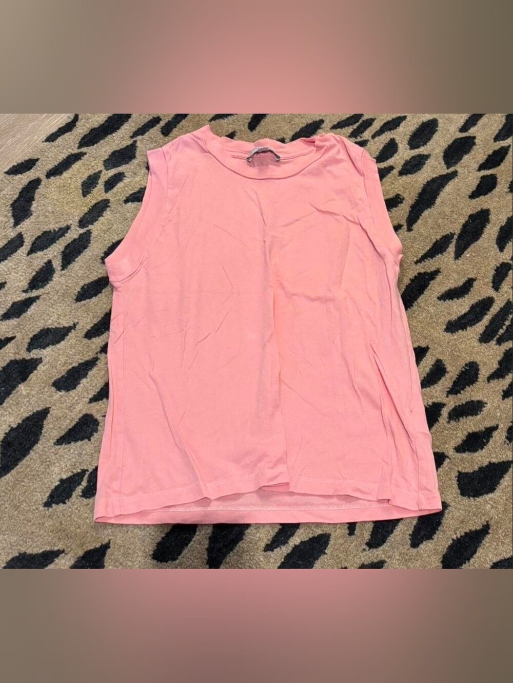 All Saints Sleeveless Pink Tank Top